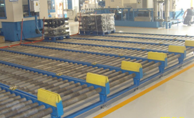 德國采埃孚轉向機滾筒輸送線項目