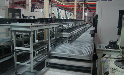 青島海通車橋機加工滾筒生產線項目