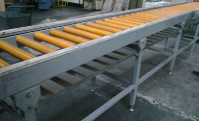 中國重汽集團(tuán)600米滾筒輸送線項(xiàng)目